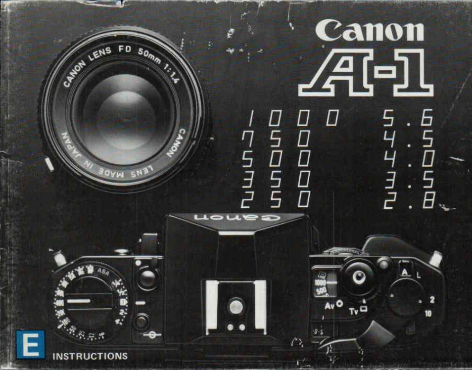 Canon A-1 User Manual | 181 pages