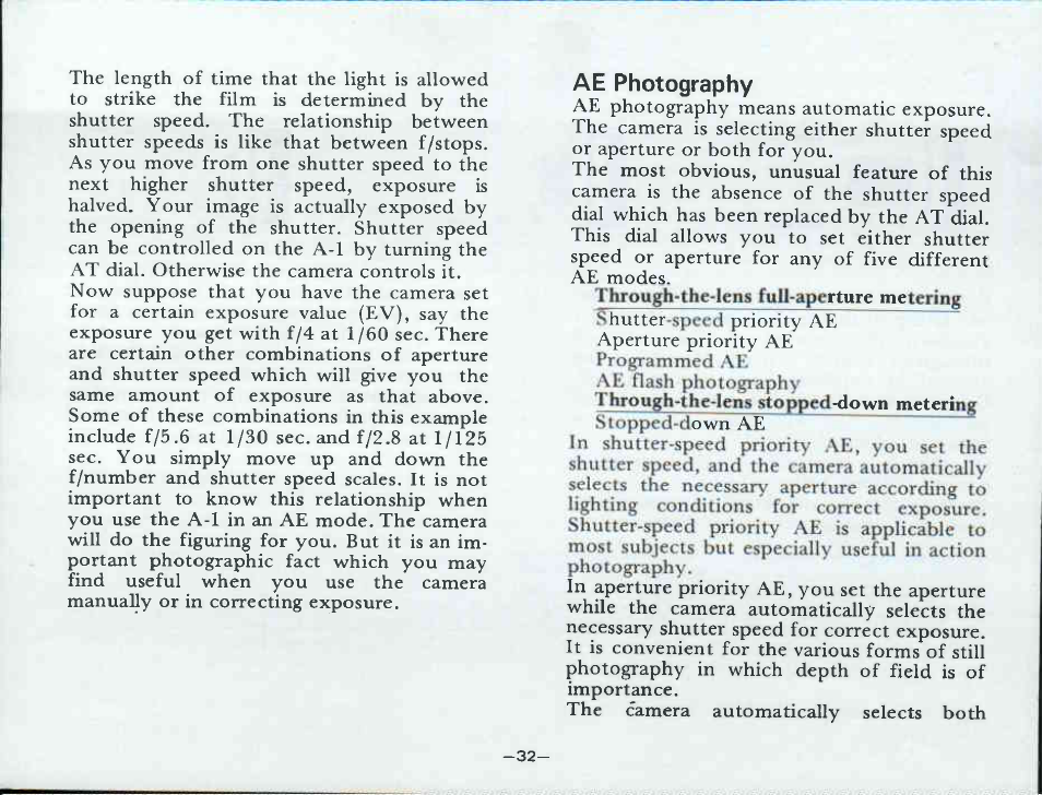 Canon A-1 User Manual | Page 34 / 181