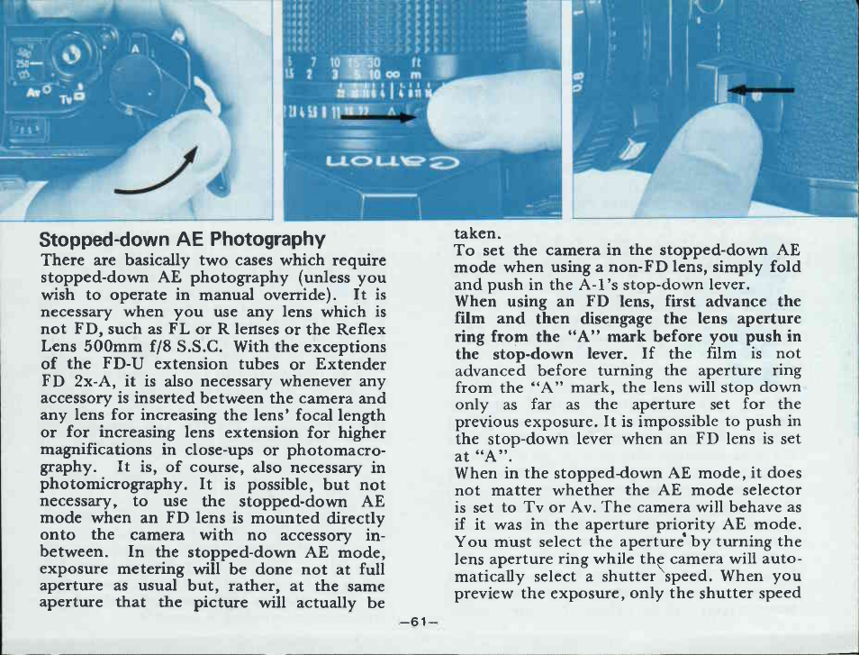 Canon A-1 User Manual | Page 63 / 181