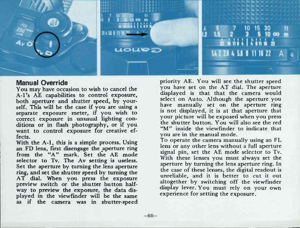 Canon A-1 User Manual | Page 67 / 181