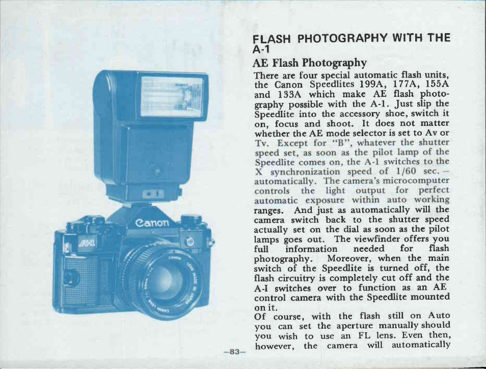 Canon A-1 User Manual | Page 85 / 181