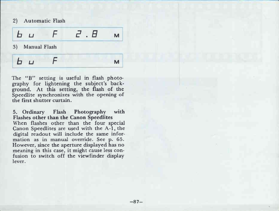 Magnifier s | Canon A-1 User Manual | Page 89 / 181