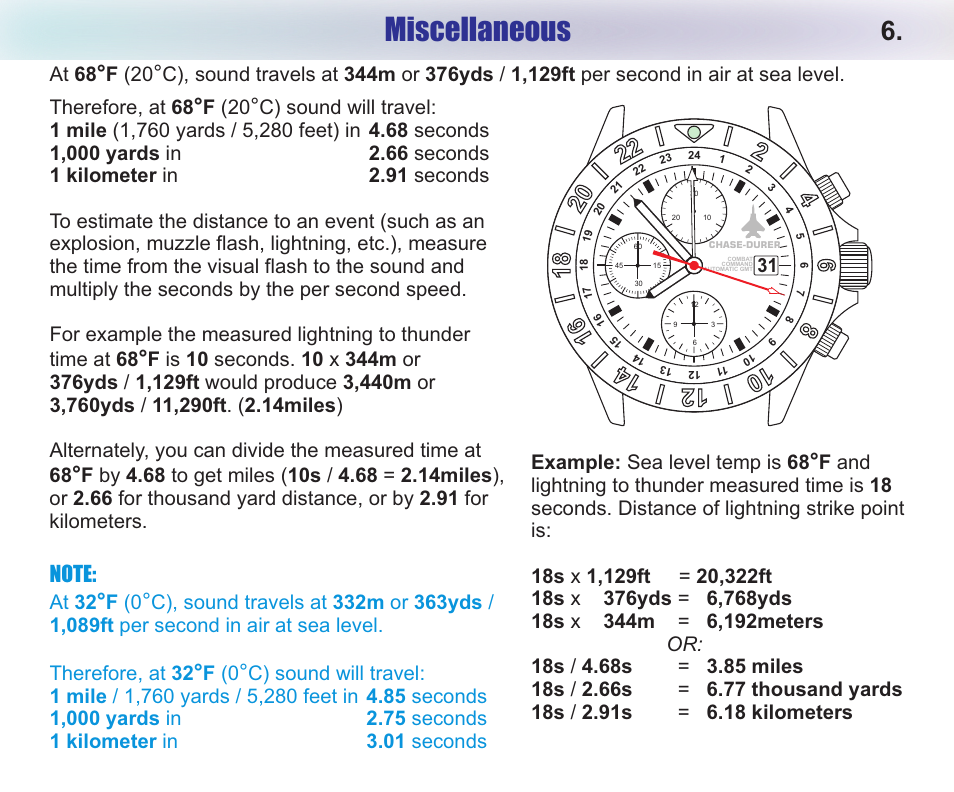 Miscellaneous | Chase-Durer Combat Command GMT User Manual | Page 8 / 10