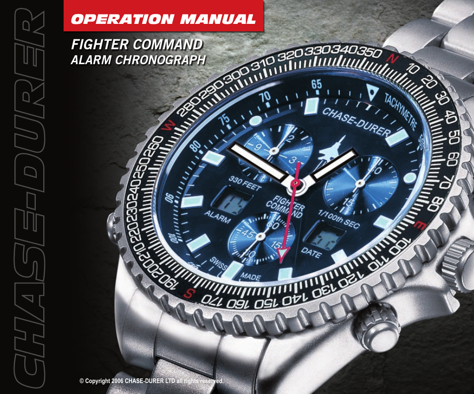 Chase-Durer Fighter Command User Manual | 17 pages