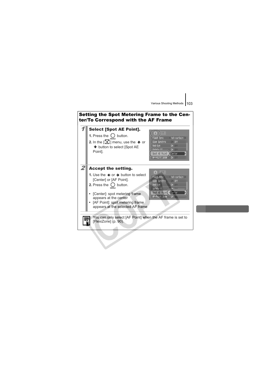 P. 103 | Canon CDI-E334-010 User Manual | Page 105 / 211