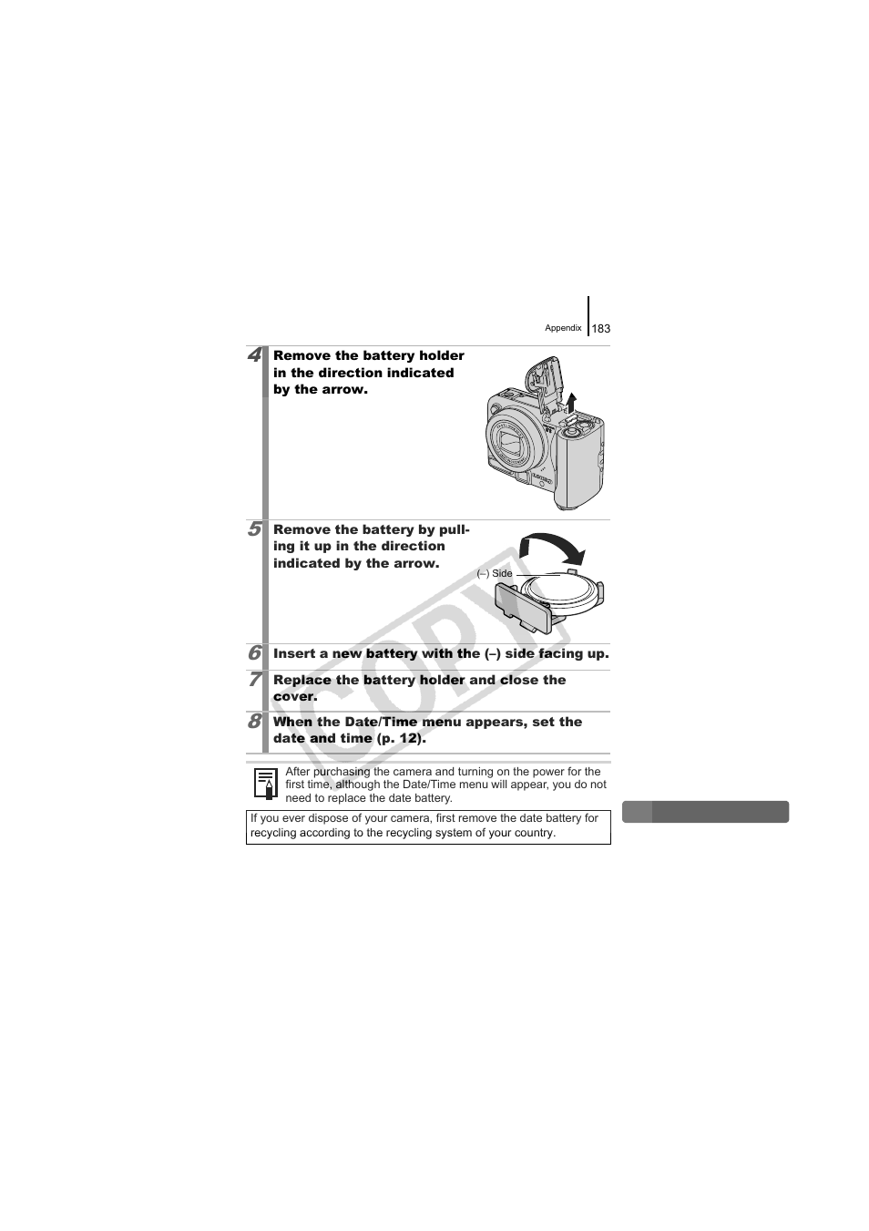 Canon CDI-E334-010 User Manual | Page 185 / 211