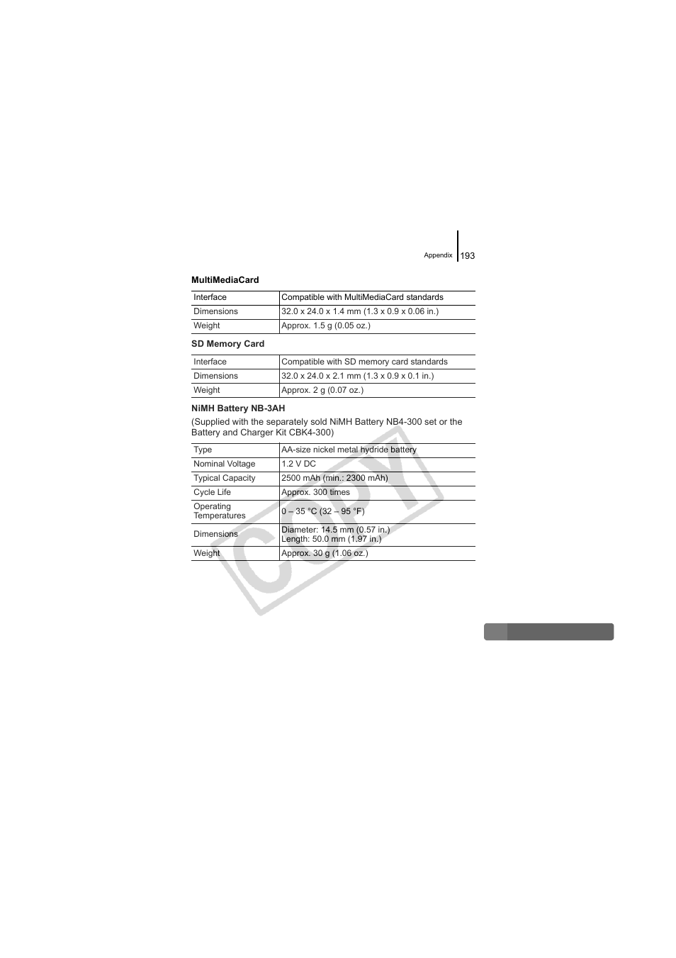 Canon CDI-E334-010 User Manual | Page 195 / 211