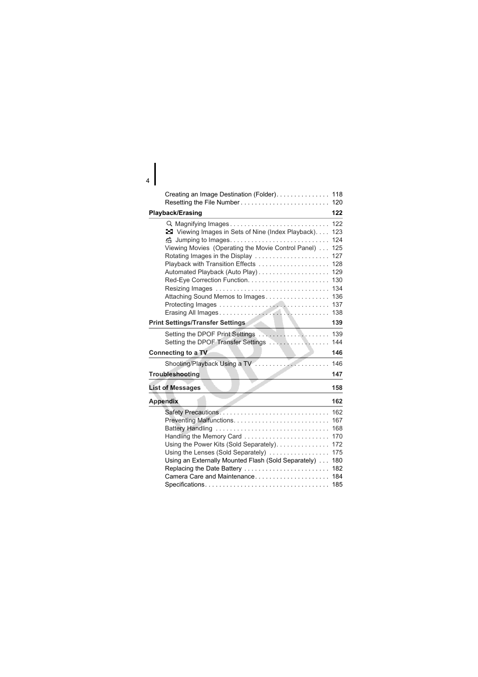 Canon CDI-E334-010 User Manual | Page 6 / 211