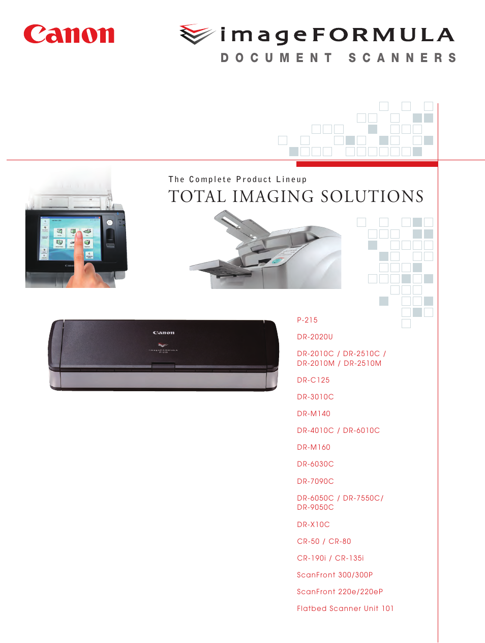 Canon DR-2050C User Manual | 26 pages