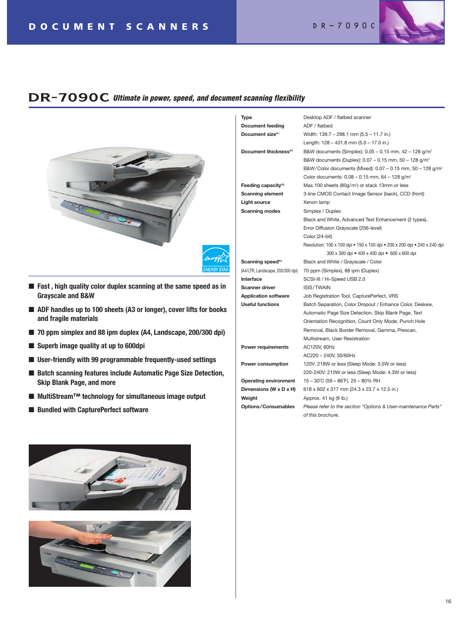 Canon DR-2050C User Manual | Page 17 / 26