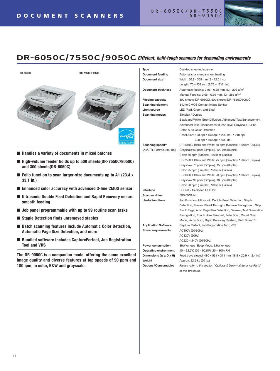 Canon DR-2050C User Manual | Page 18 / 26