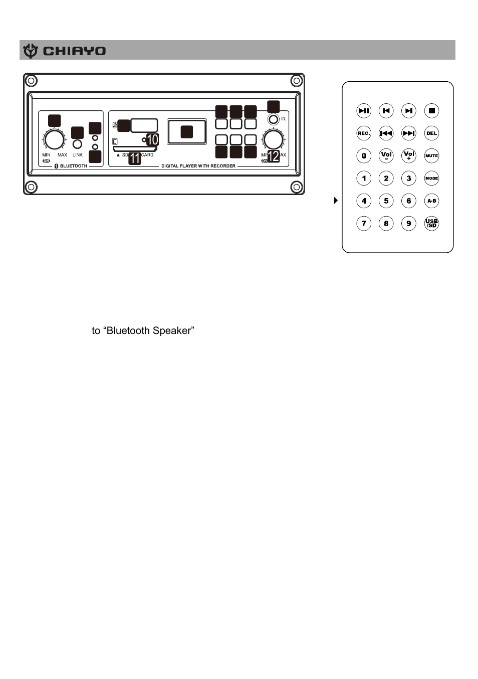 CHIAYO CHALLENGER 1000 User Manual | Page 10 / 24