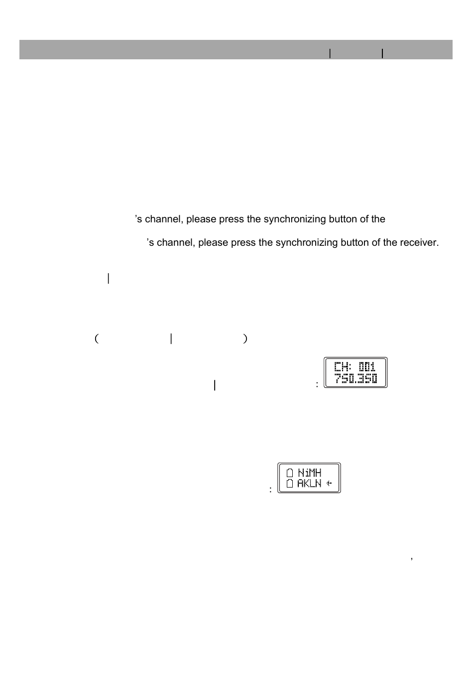 CHIAYO CHALLENGER 1000 User Manual | Page 19 / 24