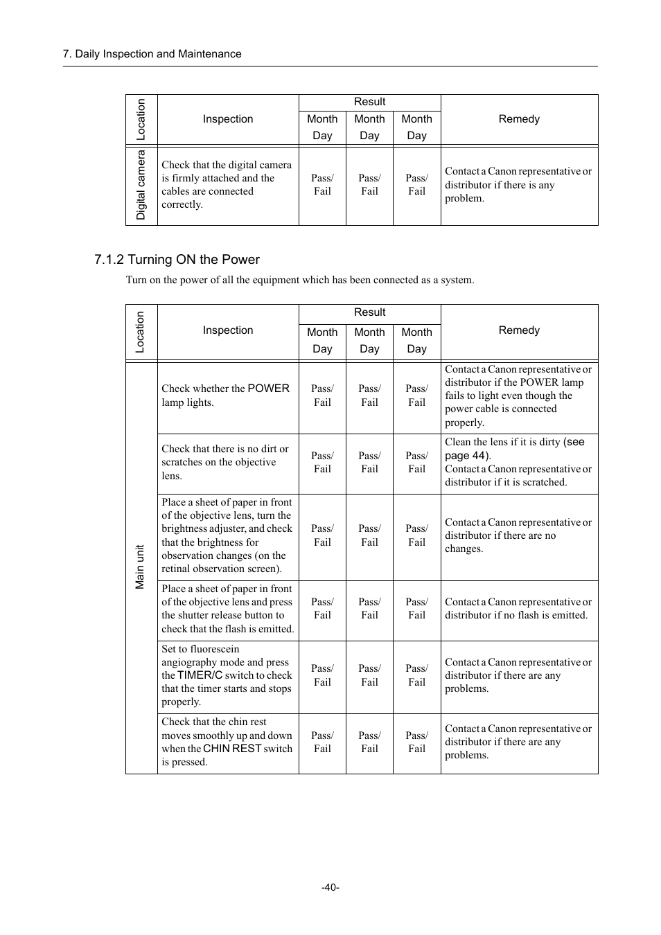 2 turning on the power | Canon CX-1 User Manual | Page 52 / 74