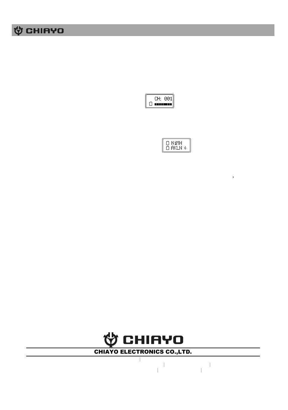 CHIAYO IrDA-9000 User Manual | Page 8 / 8