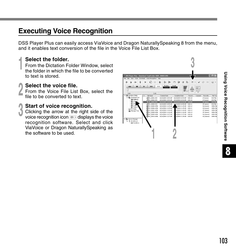 Olympus DS 2 User Manual | Page 103 / 120