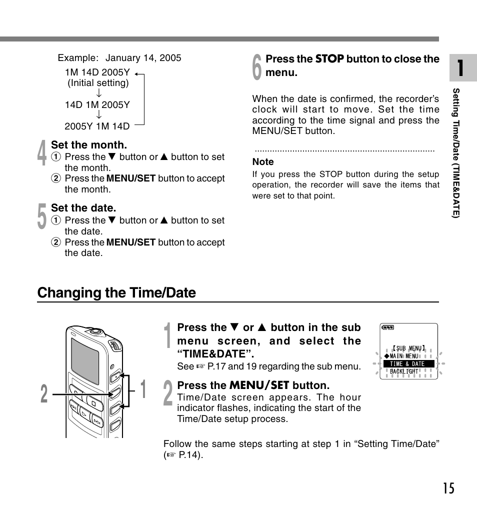 Olympus DS 2 User Manual | Page 15 / 120