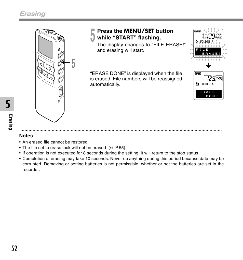 Olympus DS 2 User Manual | Page 52 / 120