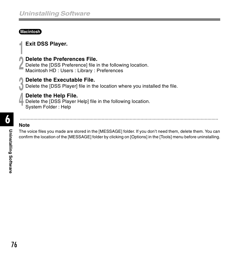 Olympus DS 2 User Manual | Page 76 / 120