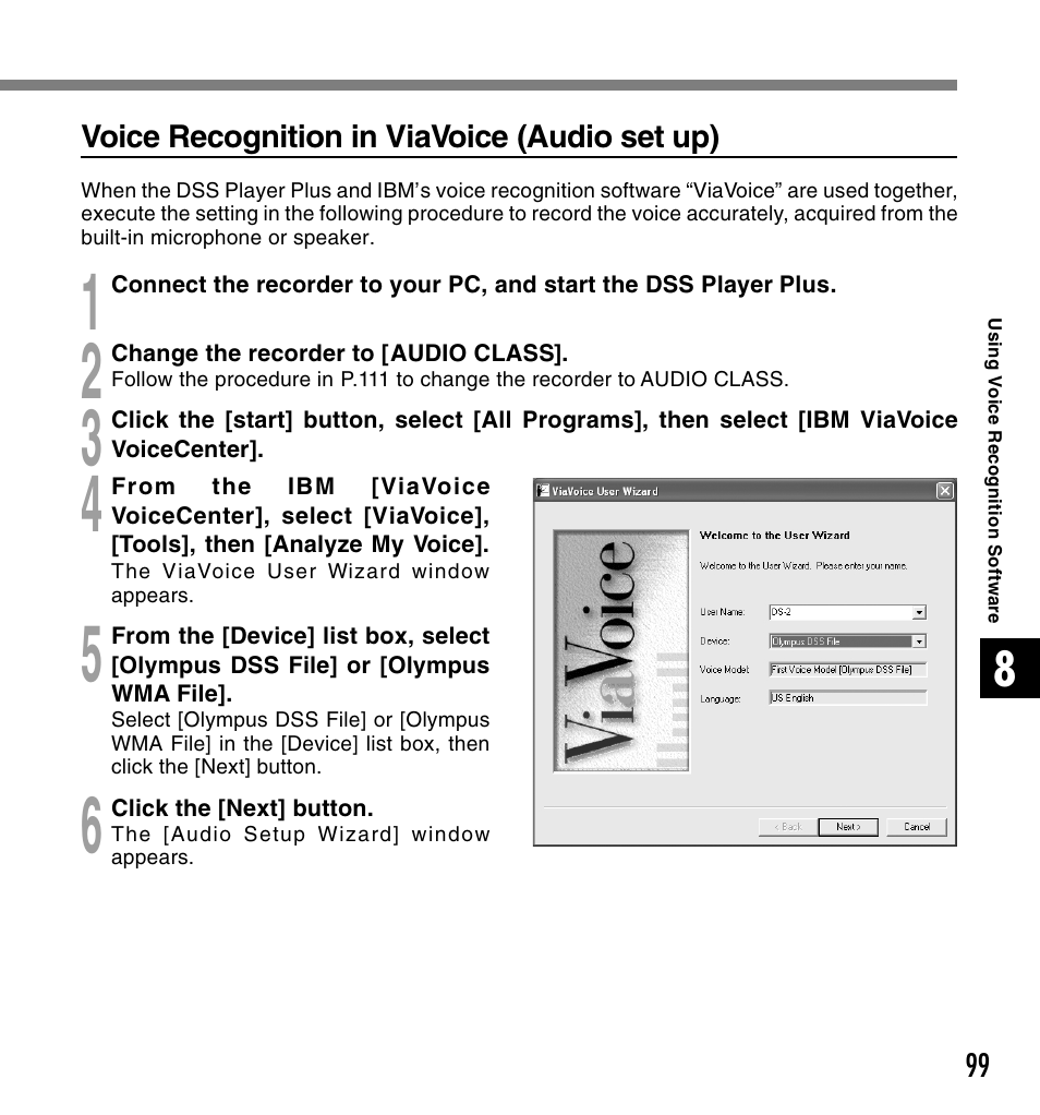 Olympus DS 2 User Manual | Page 99 / 120