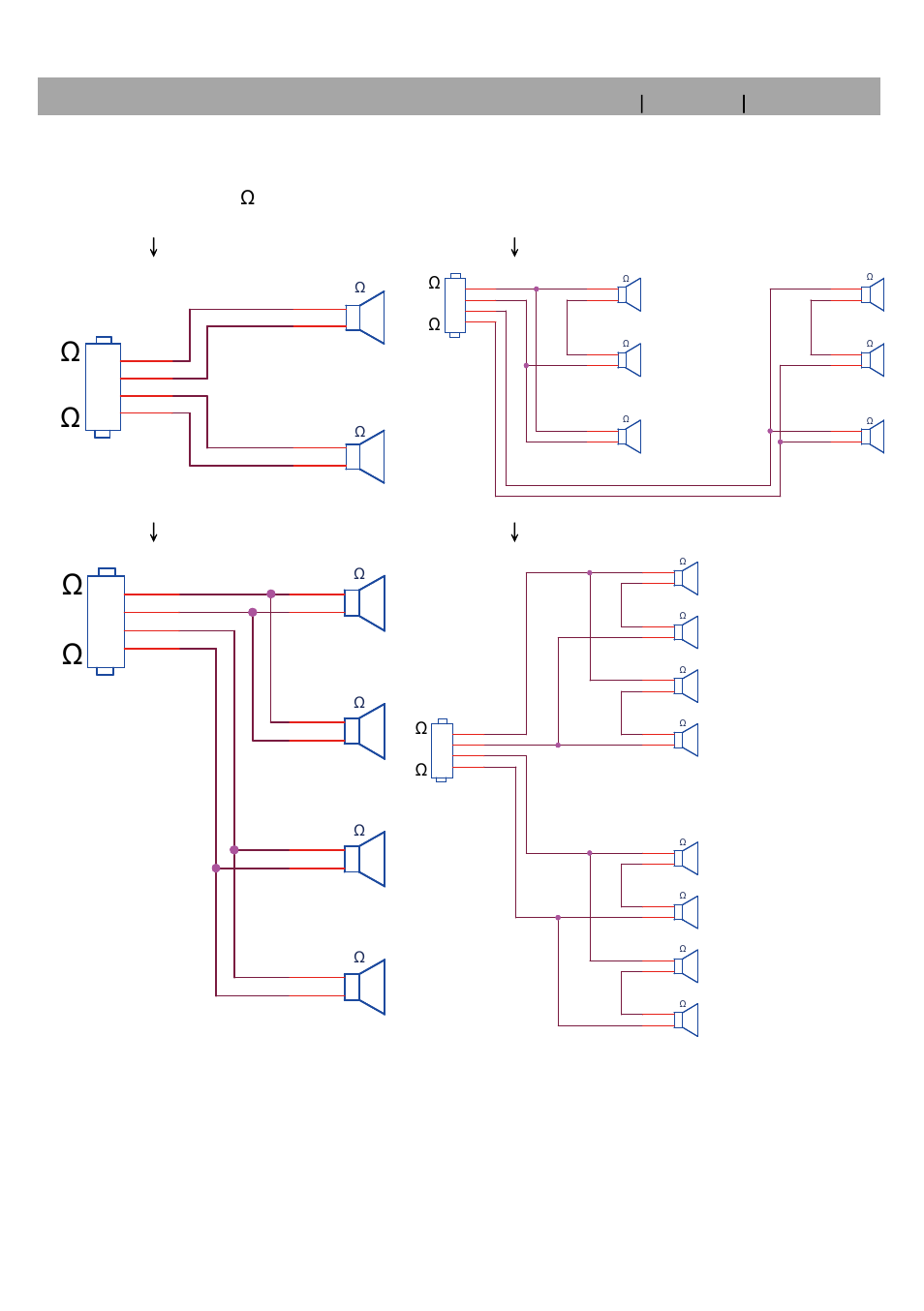 Ω 4 ω, Ω 8 ω | CHIAYO IRX2 User Manual | Page 7 / 12