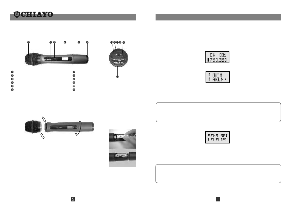 CHIAYO SDR-5216 User Manual | Page 6 / 6