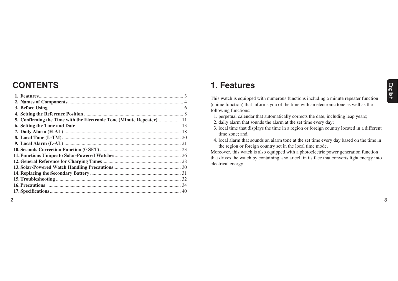 CITIZEN G90 User Manual | 21 pages