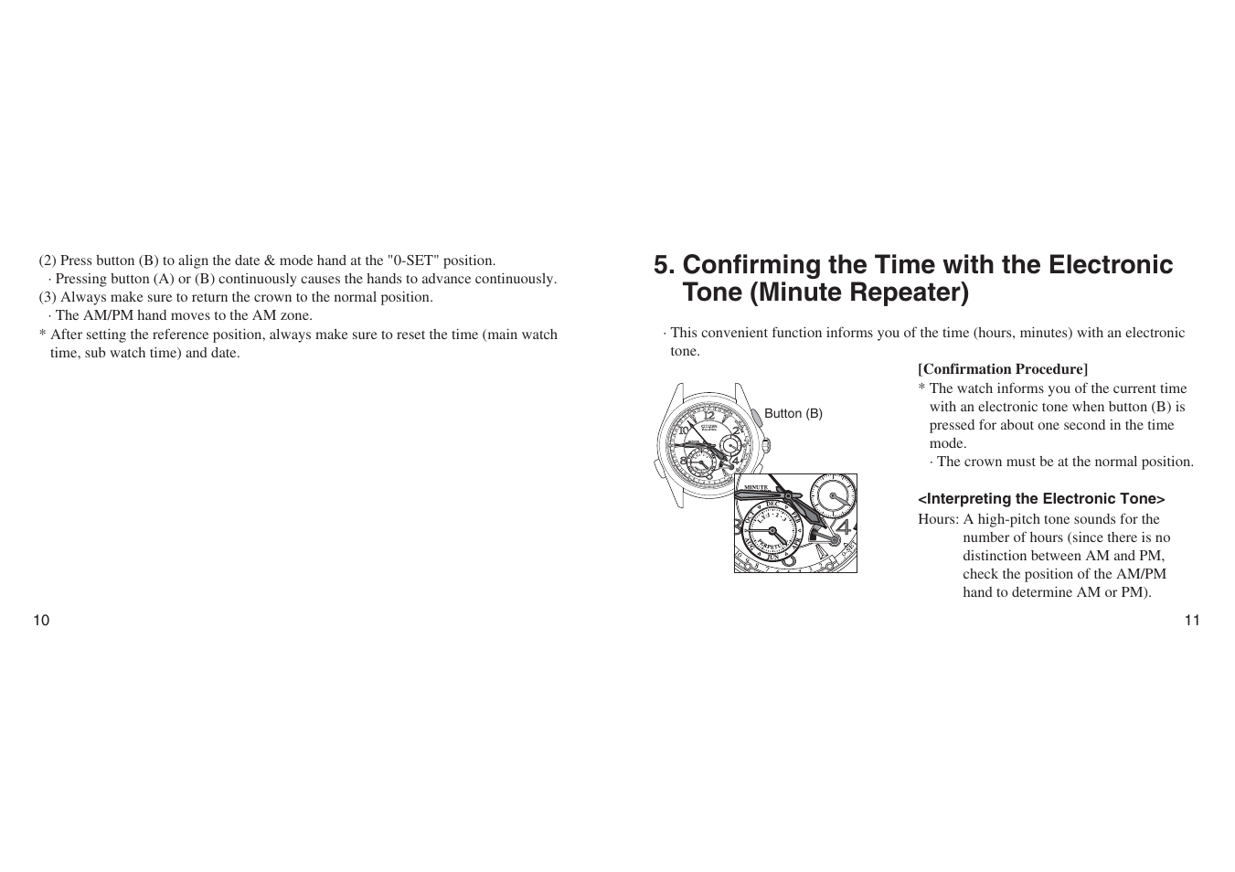 CITIZEN G90 User Manual | Page 5 / 21