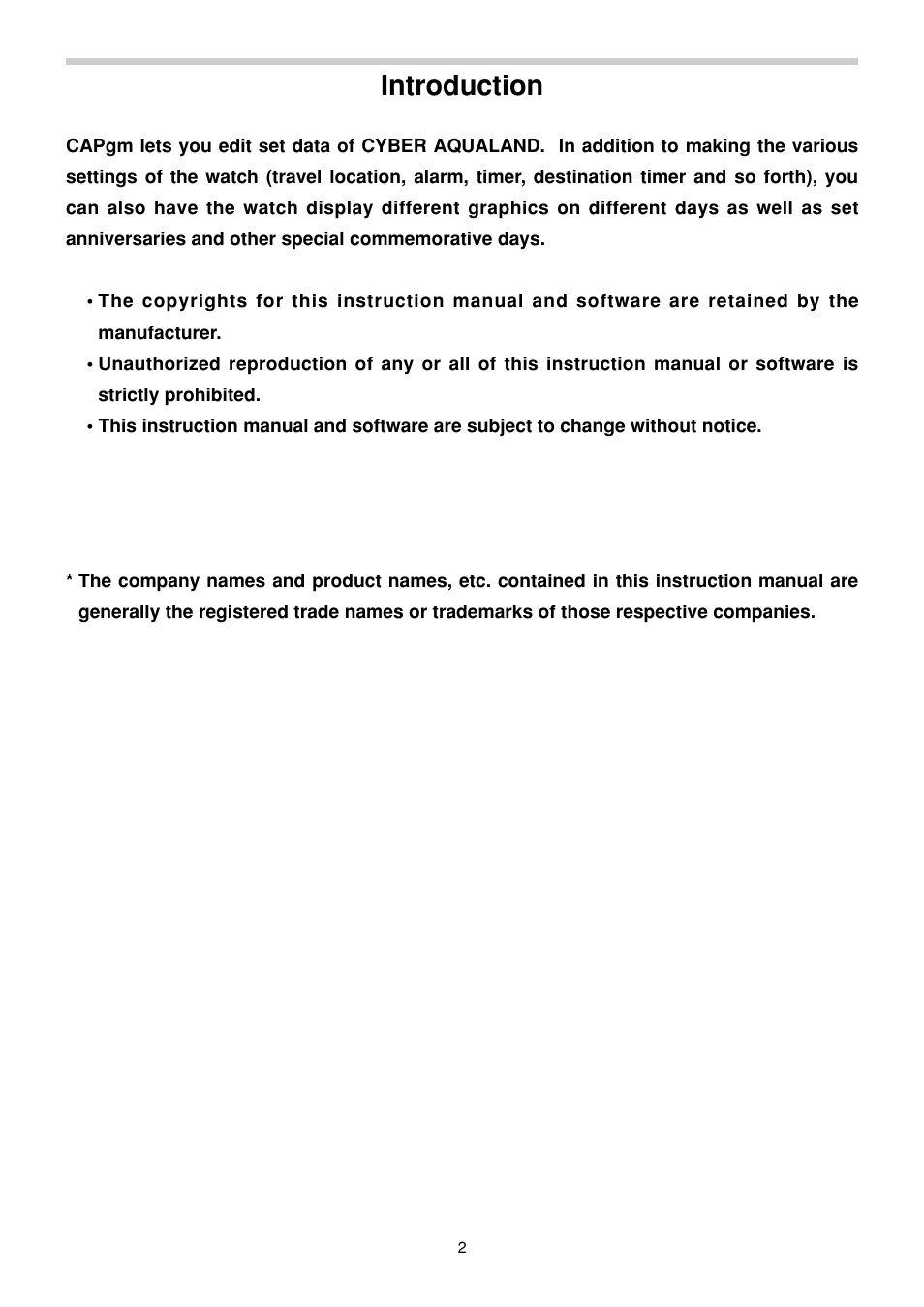 Introduction | CITIZEN MG0000 User Manual | Page 131 / 157