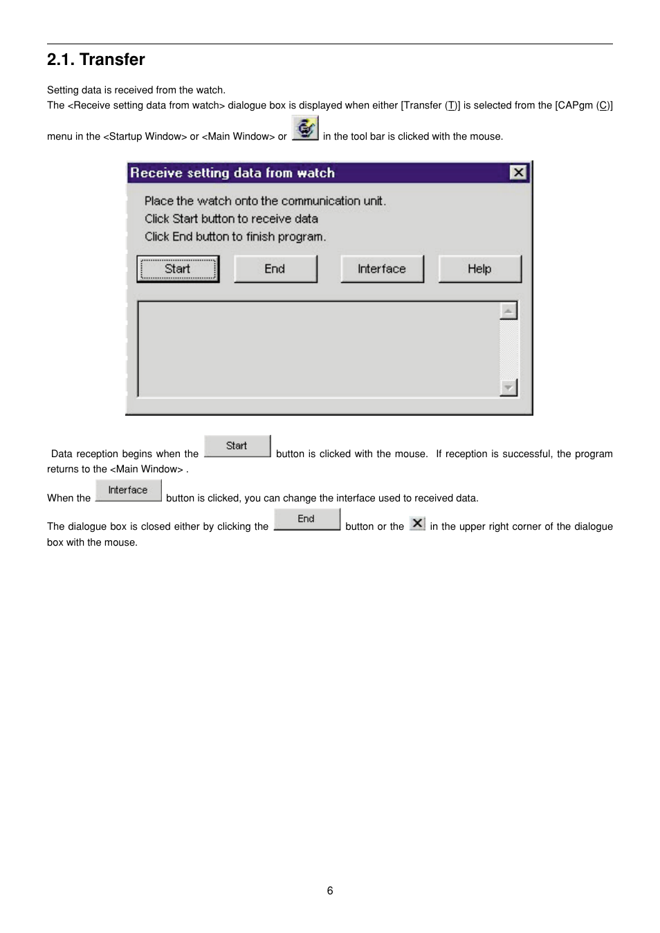 Transfer | CITIZEN MG0000 User Manual | Page 135 / 157