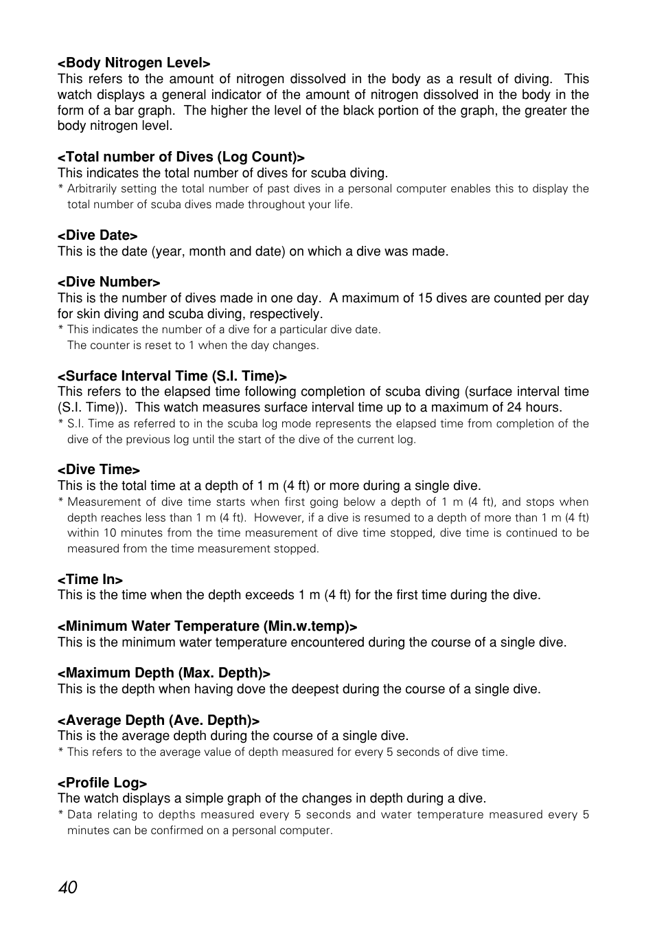 CITIZEN MG0000 User Manual | Page 40 / 157