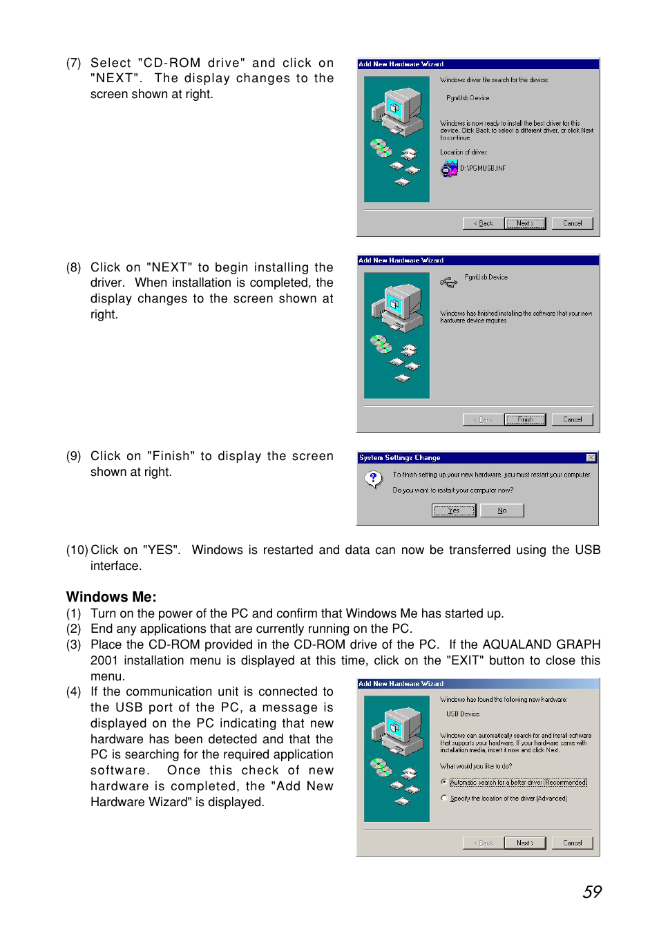 CITIZEN MG0000 User Manual | Page 59 / 157