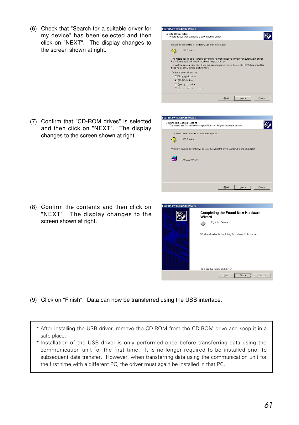 CITIZEN MG0000 User Manual | Page 61 / 157