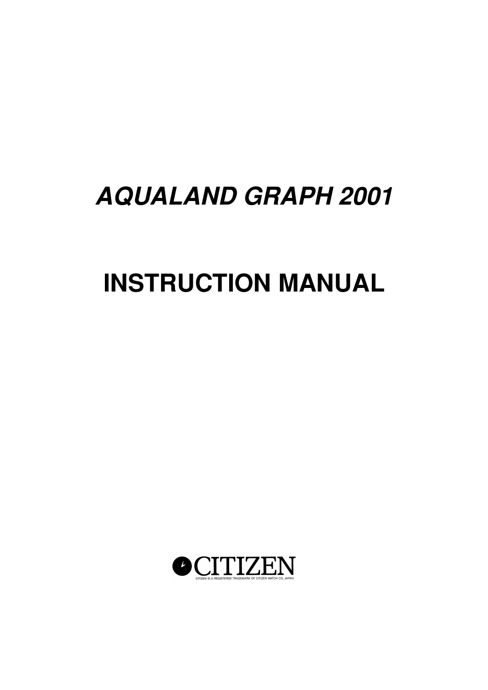 CITIZEN MG0000 User Manual | Page 72 / 157