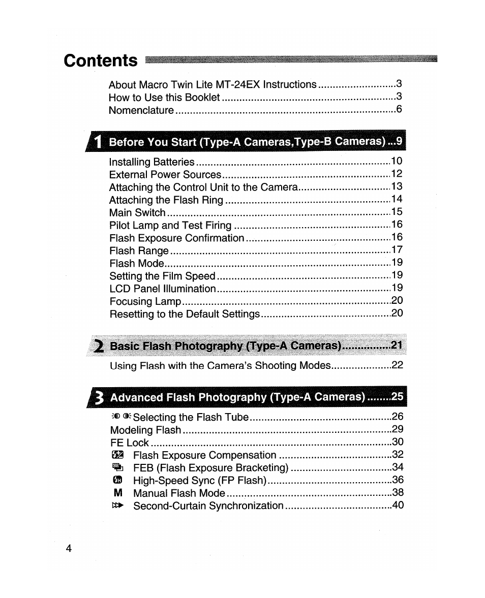Canon MR-14EX User Manual | Page 4 / 90