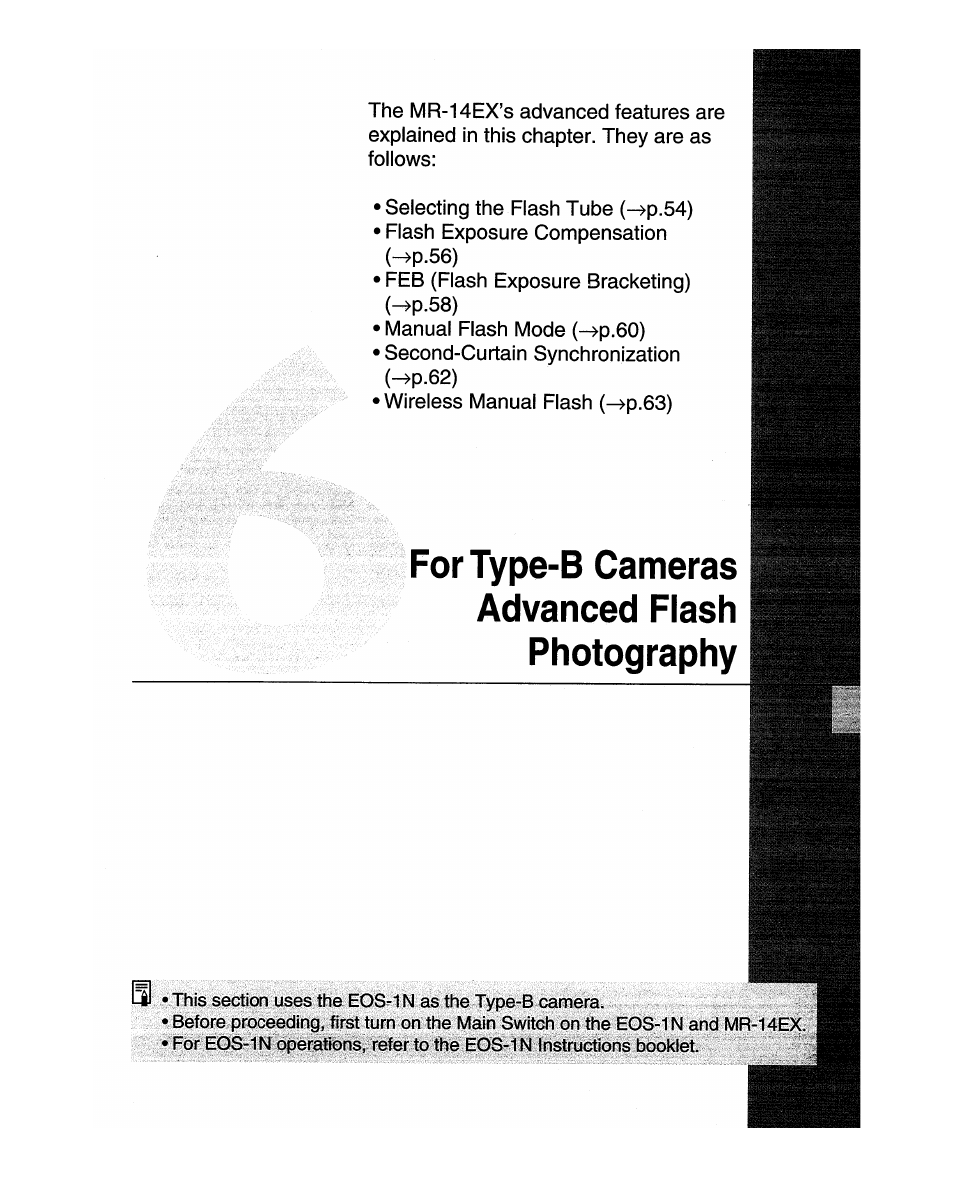 Fortype-b cameras advanced flash photography, Hp-56) | Canon MR-14EX User Manual | Page 53 / 90