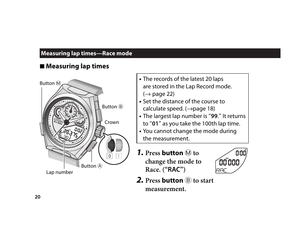 CITIZEN U700 User Manual | Page 20 / 62