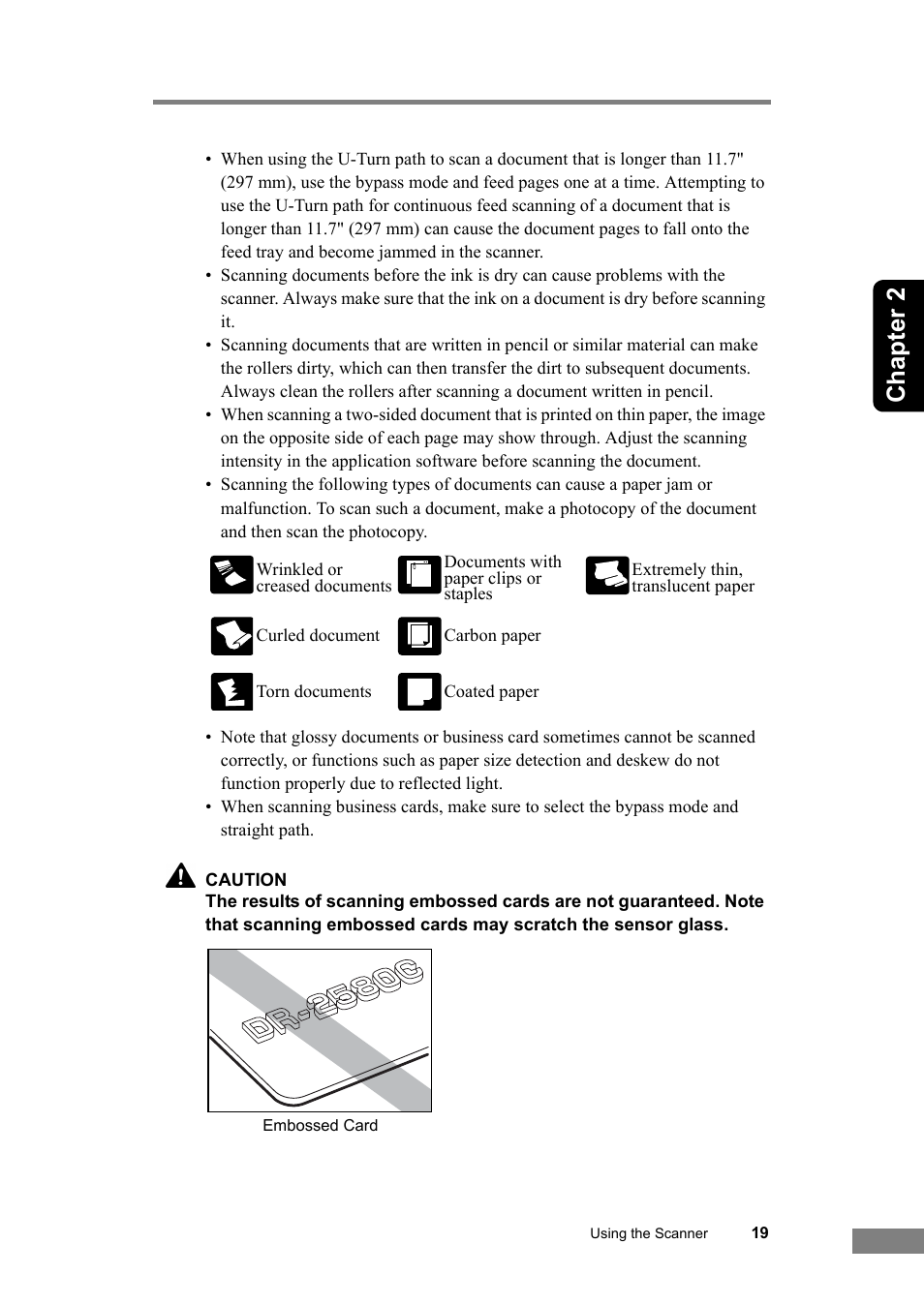 Chapter 2 | Canon DR-2580C User Manual | Page 23 / 116