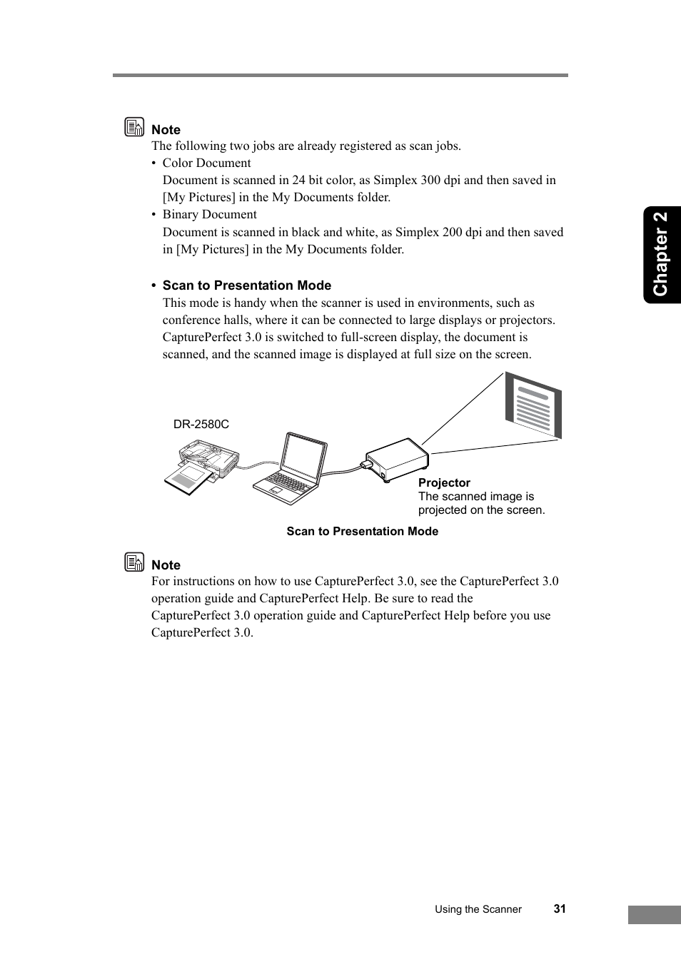 Chapter 2 | Canon DR-2580C User Manual | Page 35 / 116