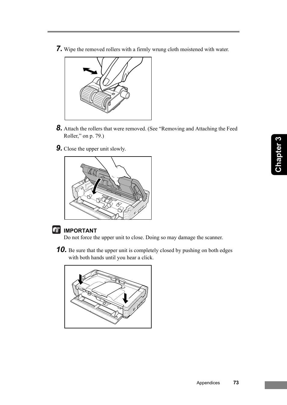 Chapter 3 7 | Canon DR-2580C User Manual | Page 77 / 116