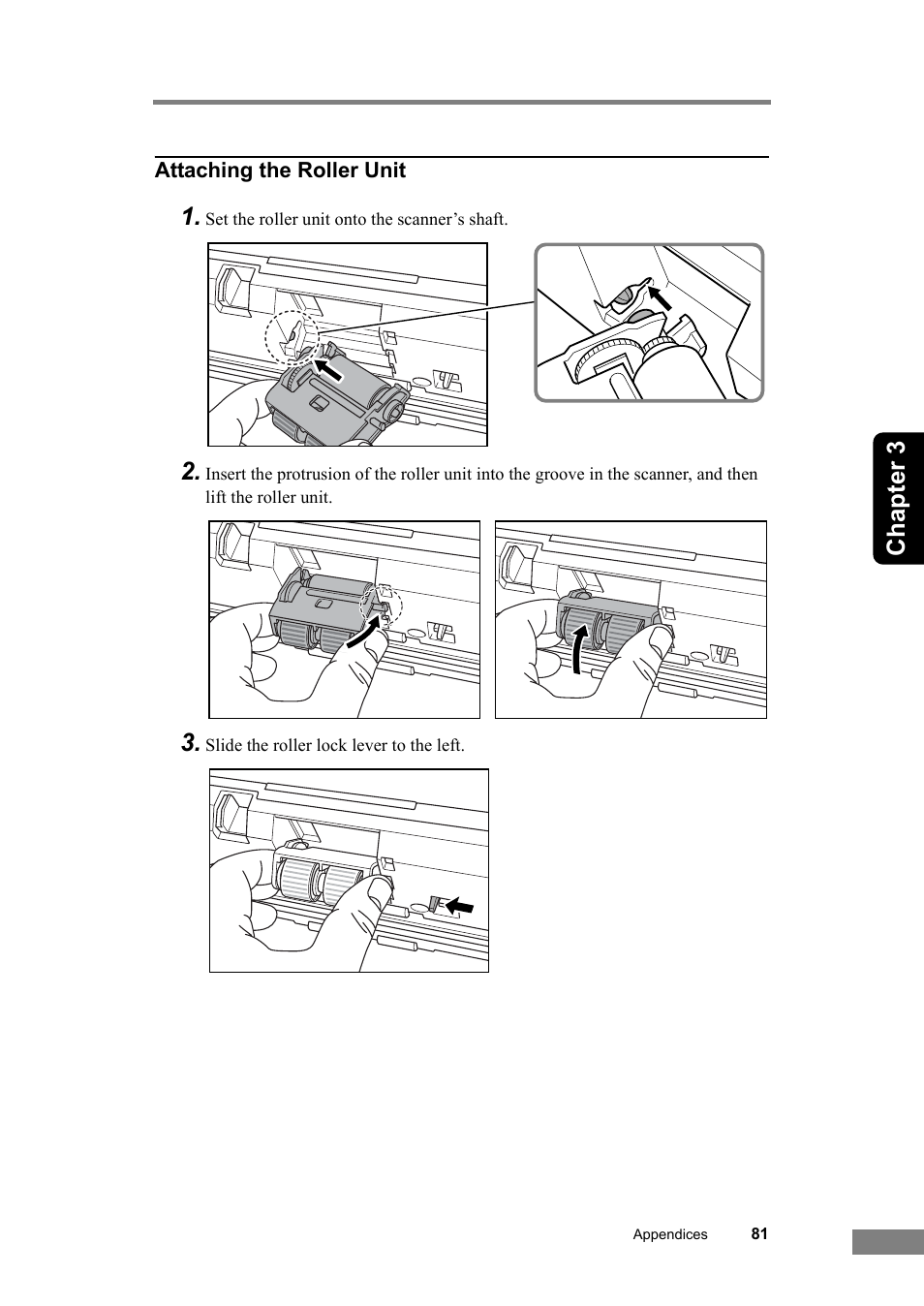 Chapter 3 | Canon DR-2580C User Manual | Page 85 / 116