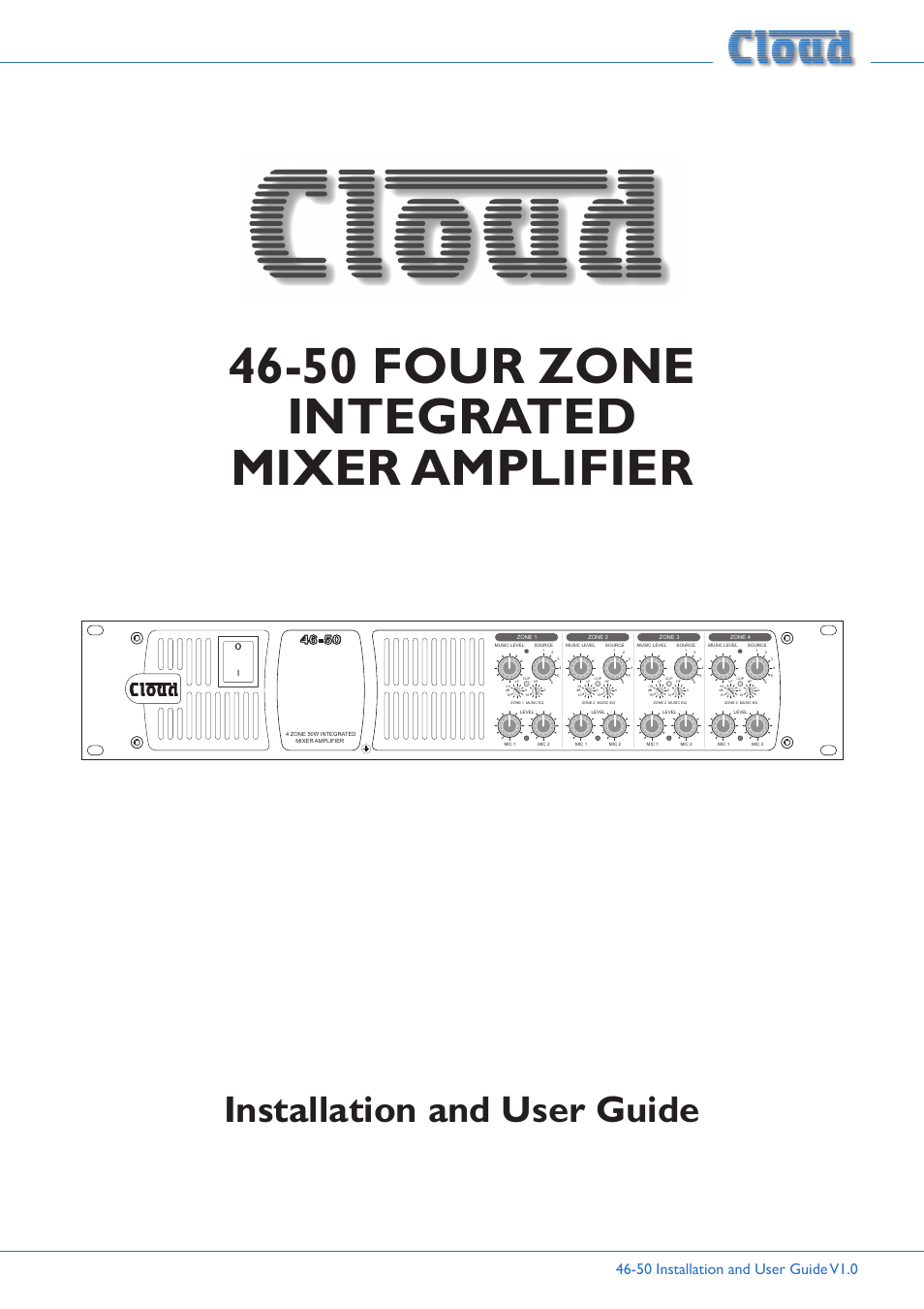 Cloud Electronics 46-50 User Manual | 28 pages