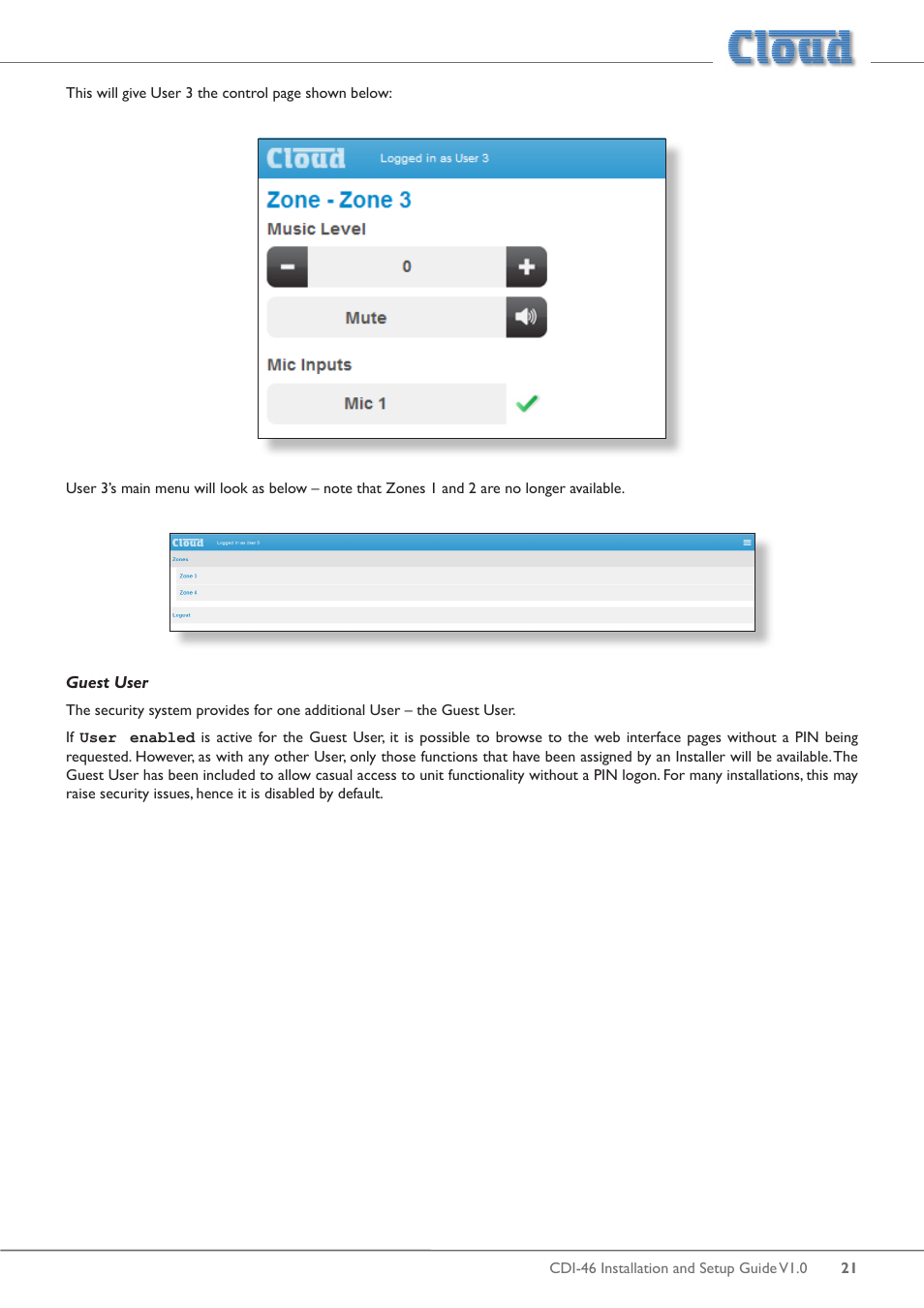 Cloud Electronics 46-120 - CDI-46 User Manual | Page 21 / 28