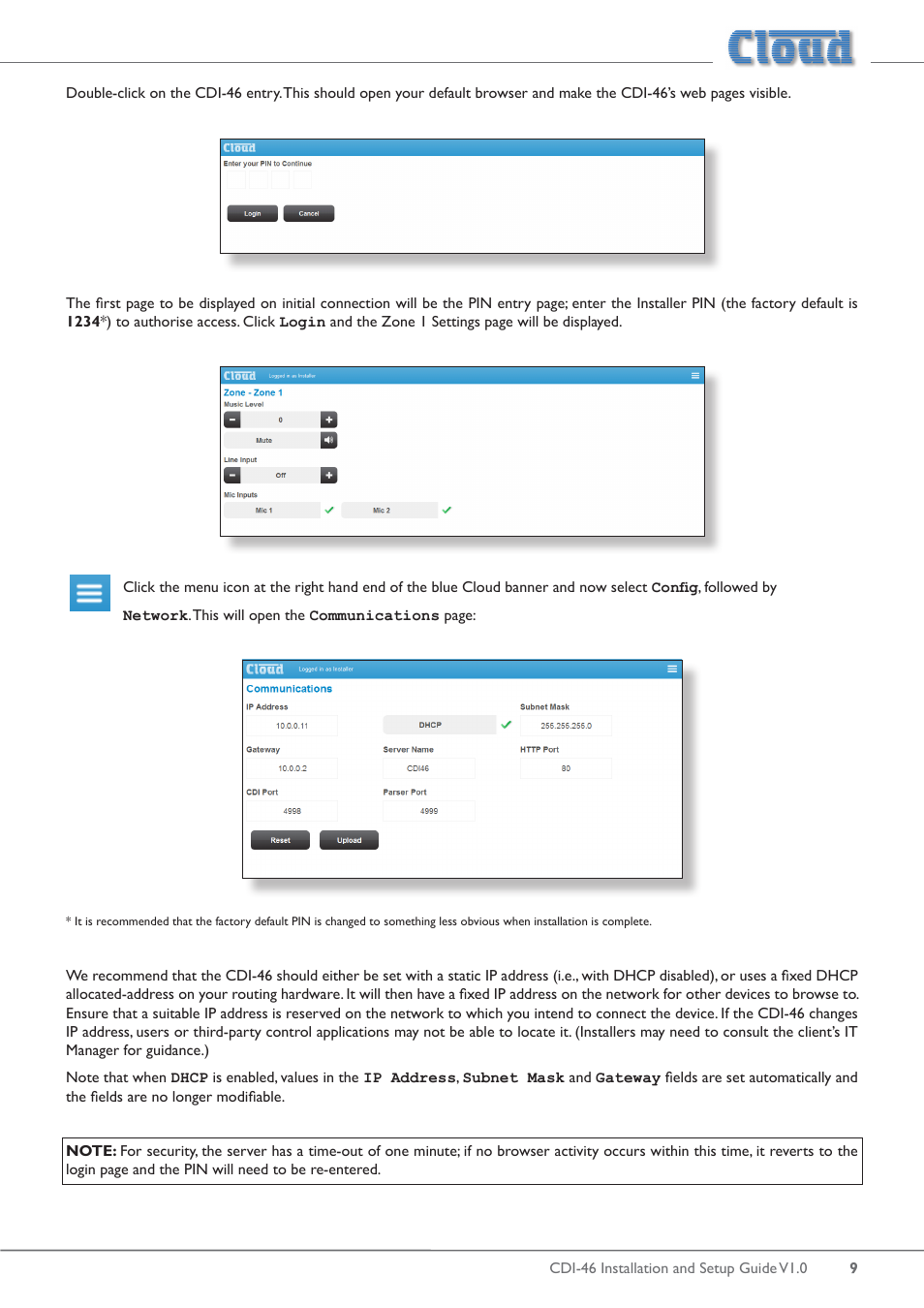 Cloud Electronics 46-120 - CDI-46 User Manual | Page 9 / 28