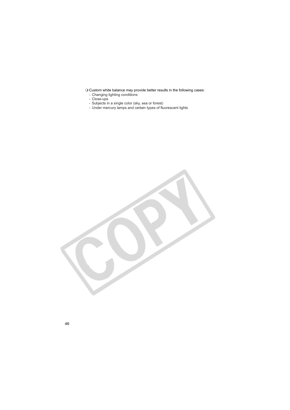Canon DCD CAMCORDER User Manual | Page 46 / 83