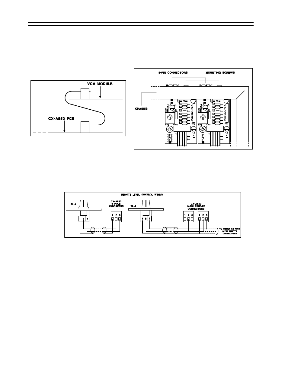 13 remote level plate connections, 14 speaker equalisation modules | Cloud Electronics CXA850 User Manual | Page 8 / 11