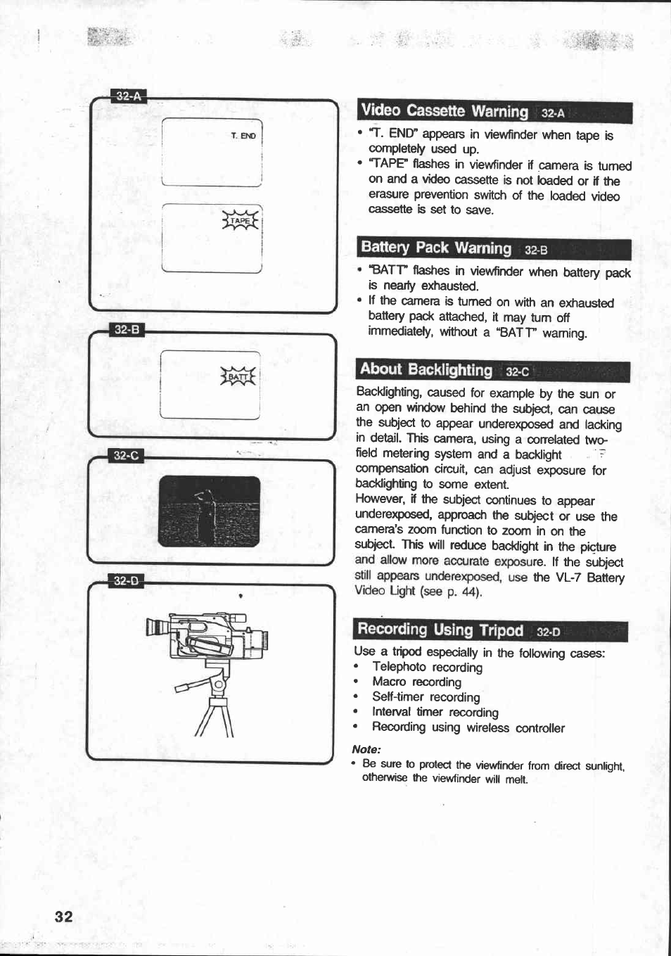 Attach power source, Turn camera on, Press eject button | Press sp/lp button to select tape mode, Turn grip to desired position, Camera recording, Mode), Camera | Canon E 250 User Manual | Page 40 / 104