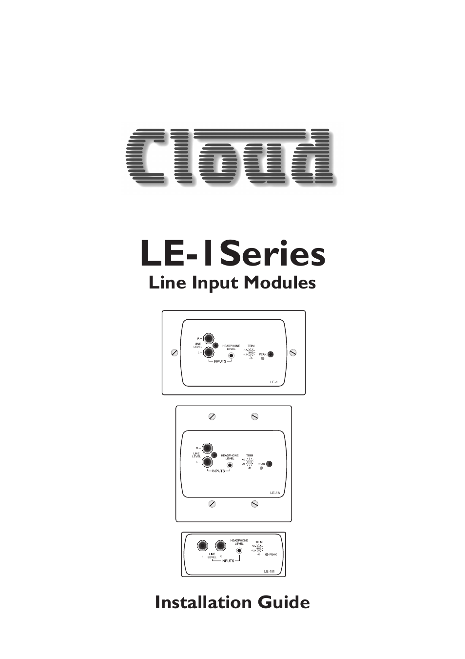 Cloud Electronics LE-1MB User Manual | 4 pages