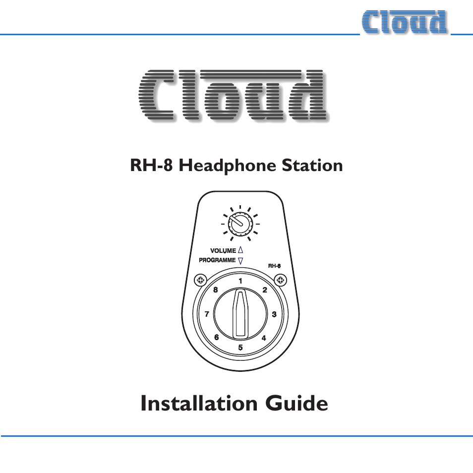 Cloud Electronics RH-8c User Manual | 16 pages