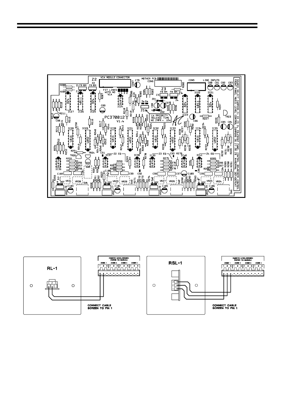24 music signal processing pcb, 26 controlling two or more zones with one rl-1 | Cloud Electronics 44/50 User Manual | Page 9 / 13